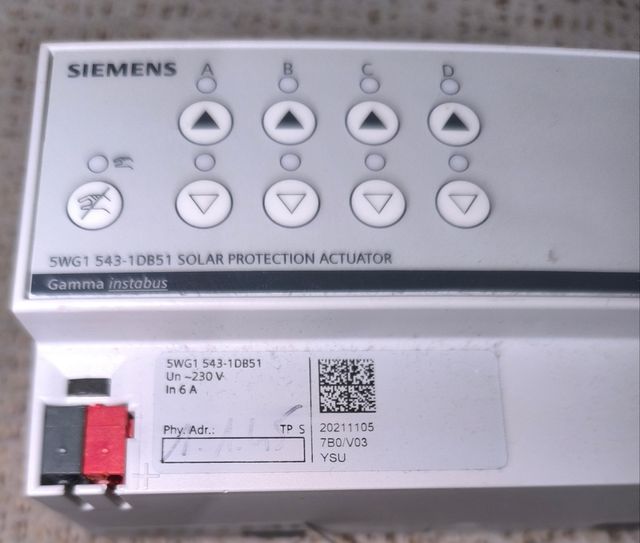 Actuador  Siemens SWG1 543-1DB51