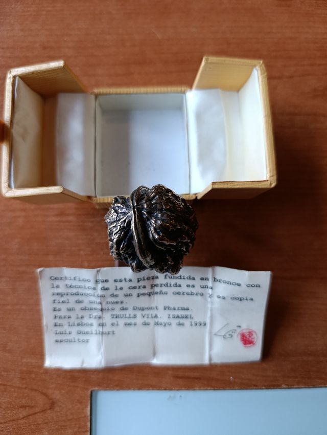 Scultura in bronzo Luis Gueilburt