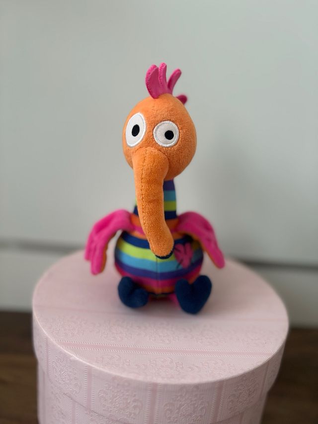 Pulcino elefante multicolore 10 cm