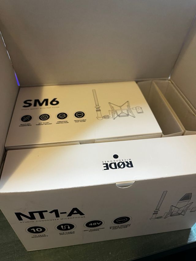 Micrófono RØDE NT1-A nuevo + kit completo (estudio)