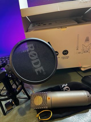 Micrófono RØDE NT1-A nuevo + kit completo (estudio)