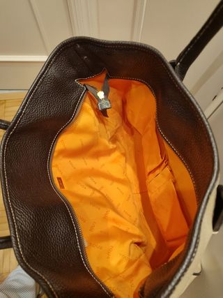 Bolso Tous beige y marrón