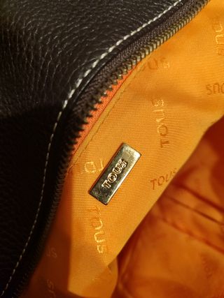 Bolso Tous beige y marrón