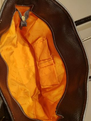 Bolso Tous beige y marrón