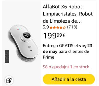 Robot limpia cristales 