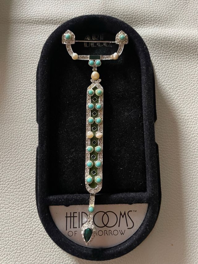 Broche Art Déco vintage Heirloms of Tomorrow