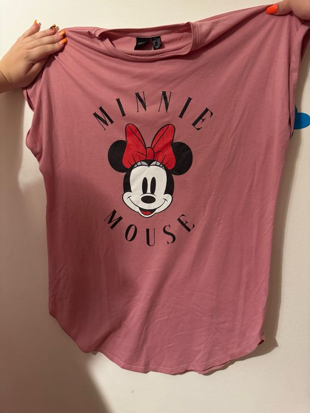 Maglietta rosa Minnie Mouse Disney - Taglia L