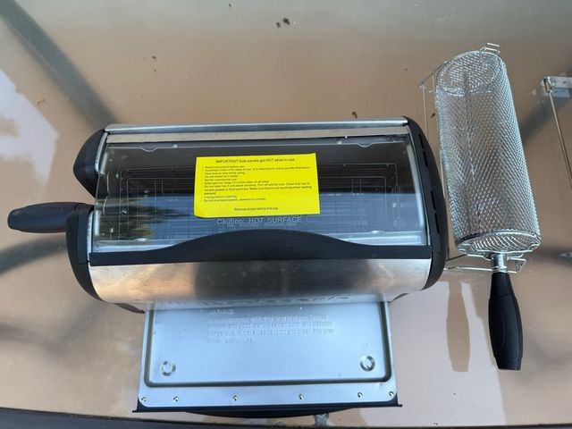 Rostisserie grill remote store