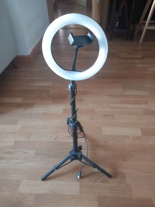 Aro de luz LED para fotos
