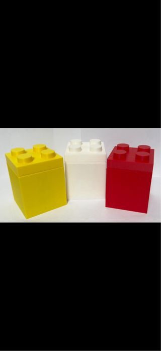 Porta batterie Lego - 3 contenitori