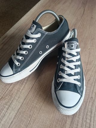 Converse negras - zapatillas