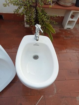 Fregadero y bidé 2 x 1