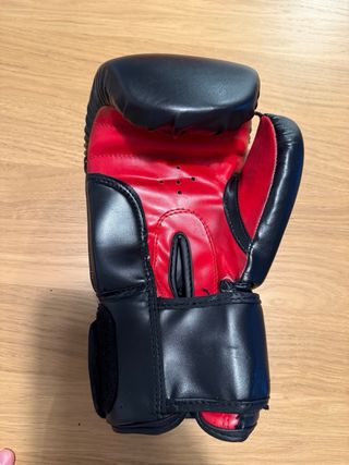 Guantes de boxeo everlast con vendas 