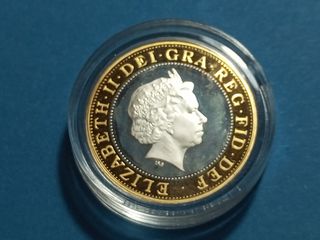 2 libras oro y plata 