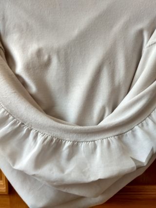 Top beige con estrellas