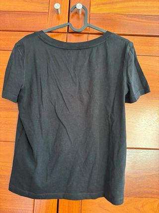 Camiseta de Zara negra 