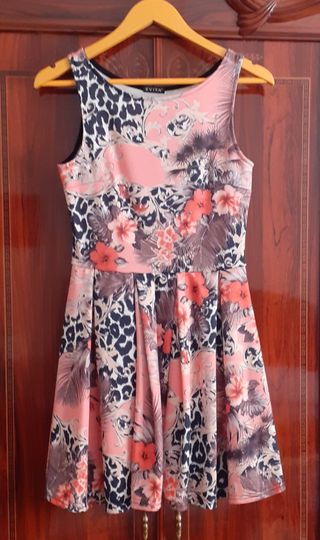 Vestido Evita estampado flores