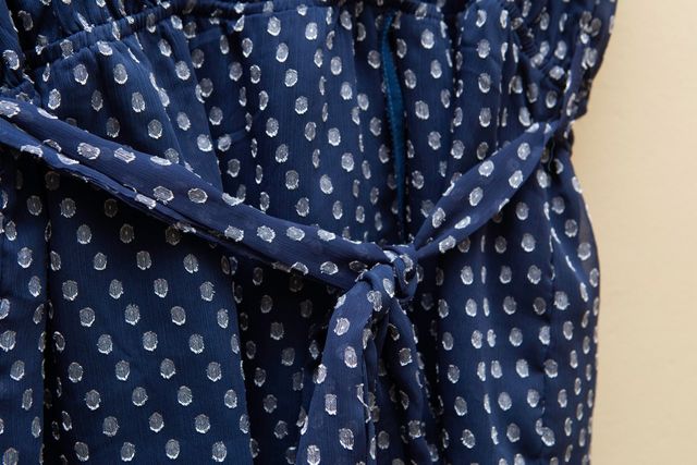 Blusa con escote cruzado tipo peplum de Cortefiel