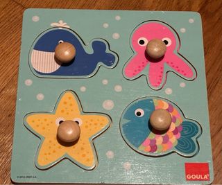 4 Primeros puzzles de madera