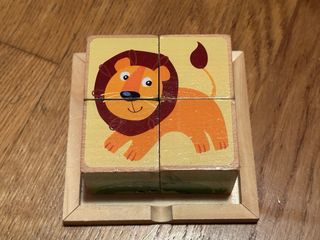 4 Primeros puzzles de madera
