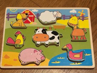 4 Primeros puzzles de madera