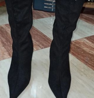 Botas negras ante - nº36