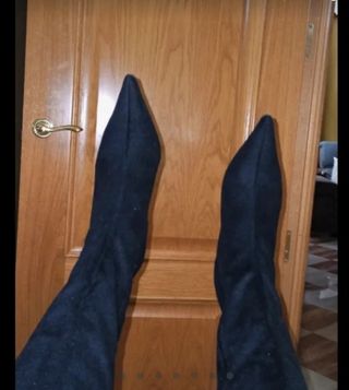 Botas negras ante - nº36