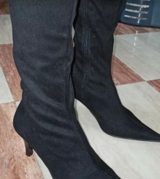 Botas negras ante - nº36