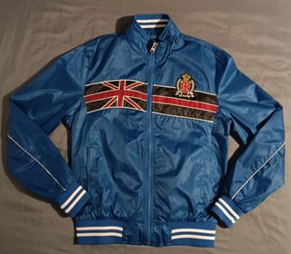 Chaqueta azul eléctrico, L