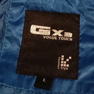 Chaqueta azul eléctrico, L