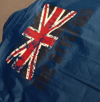 Chaqueta azul eléctrico, L