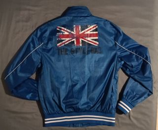 Chaqueta azul eléctrico, L