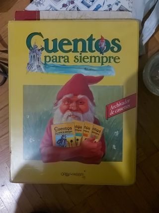 Archivador cassettes Cuentos para siempre