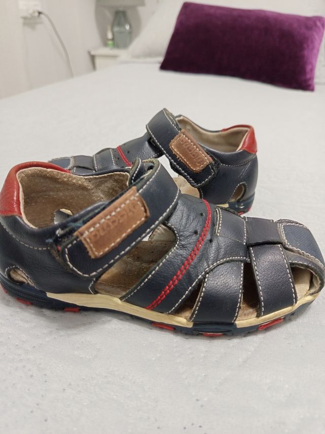Sandalias niño - Azul marino número 28.