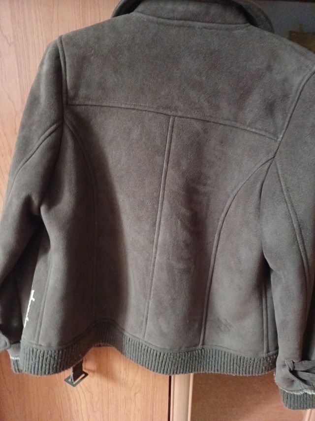 Cazadora marrón niño talla 14