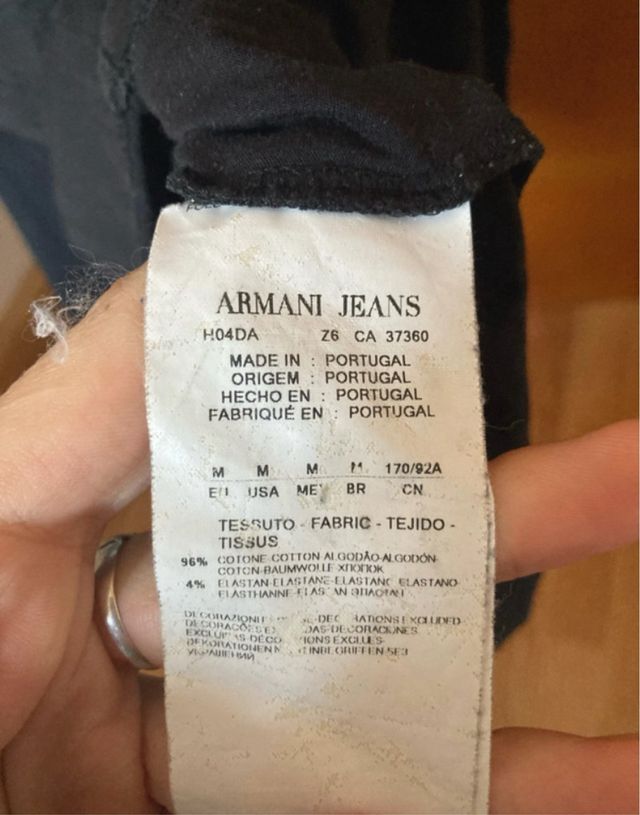 Camiseta Armani Jeans- Talla M