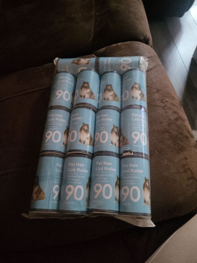 Rollo quita pelusas para mascotas - 14 unidades