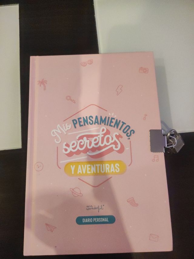 Diario con candado - Mi diario secreto