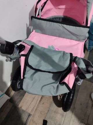 Carro Muñeca Rosa - Cochecito