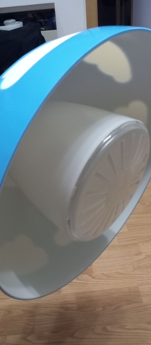 Lámpara infantil nubes - azul