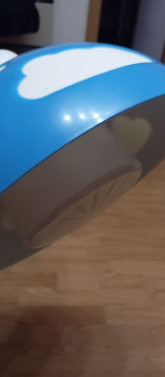 Lámpara infantil nubes - azul