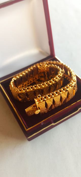 Vintage pulsera maciza