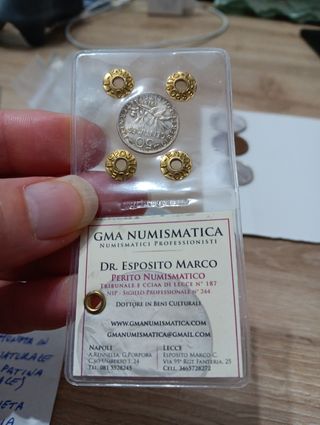 50 cent. AG Fdc 1919 - FRANCIA, Moneta Periziata.
