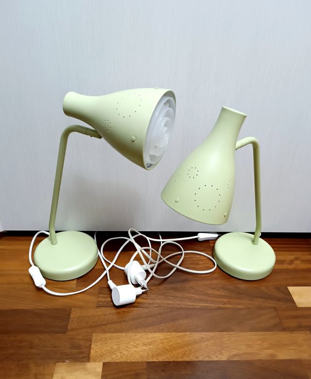 Due lampade Snoig Ikea design fuori produzione