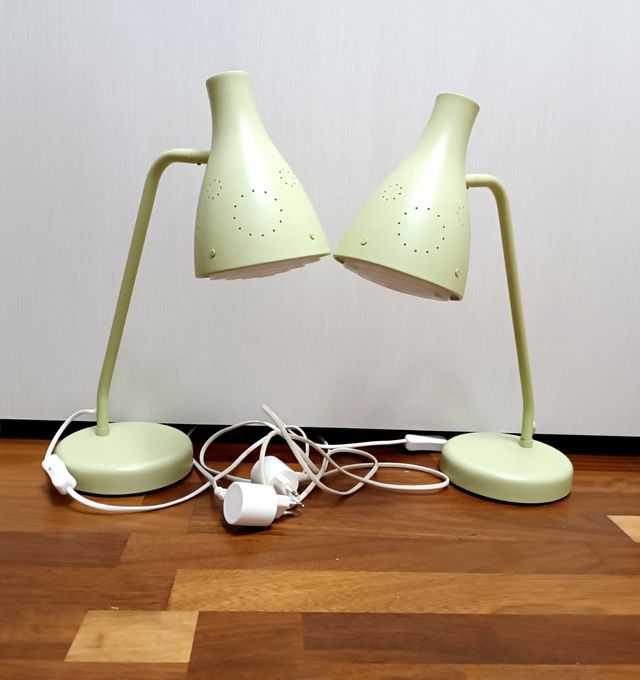 Due lampade Snoig Ikea design fuori produzione