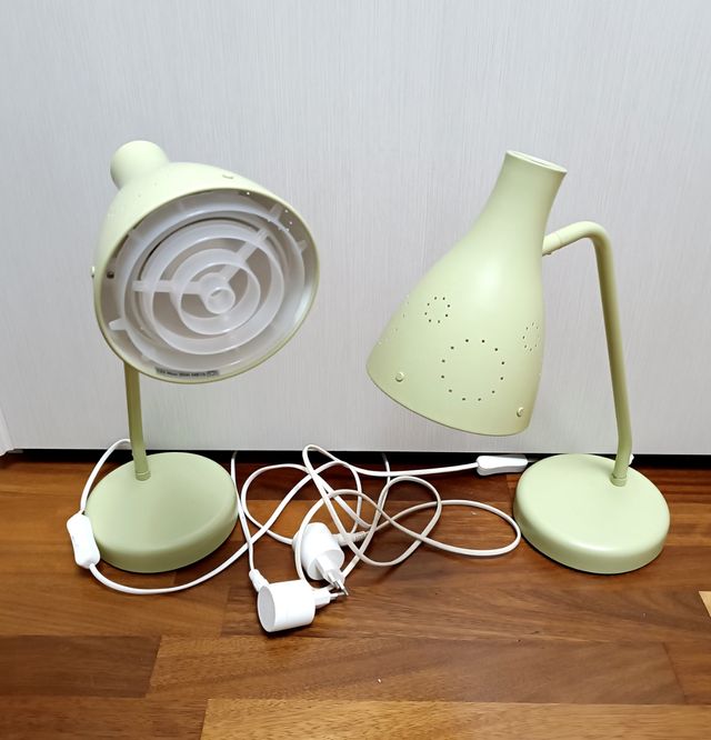 Due lampade Snoig Ikea design fuori produzione