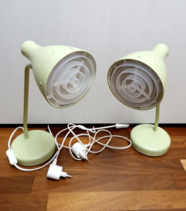Due lampade Snoig Ikea design fuori produzione