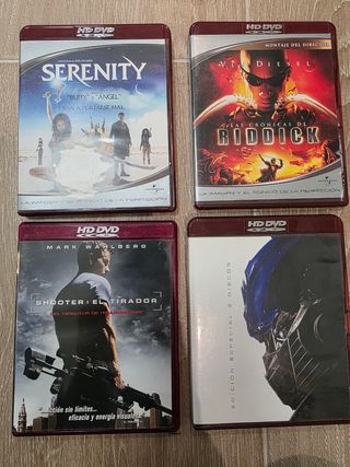 Lote de 3 Peliculas HD DVD