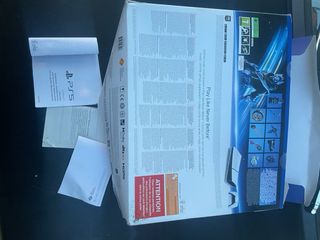 PS5 (PlayStation 5) caja solo + Manuales