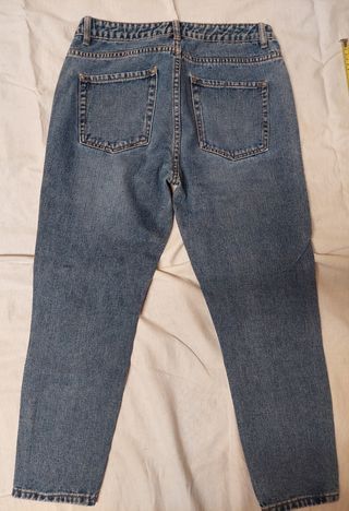 Jeans Carrot Fit Tg.M - Blu